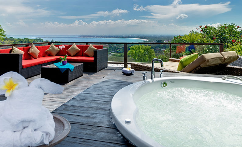 Villa Aiko - View from Jacuzzi