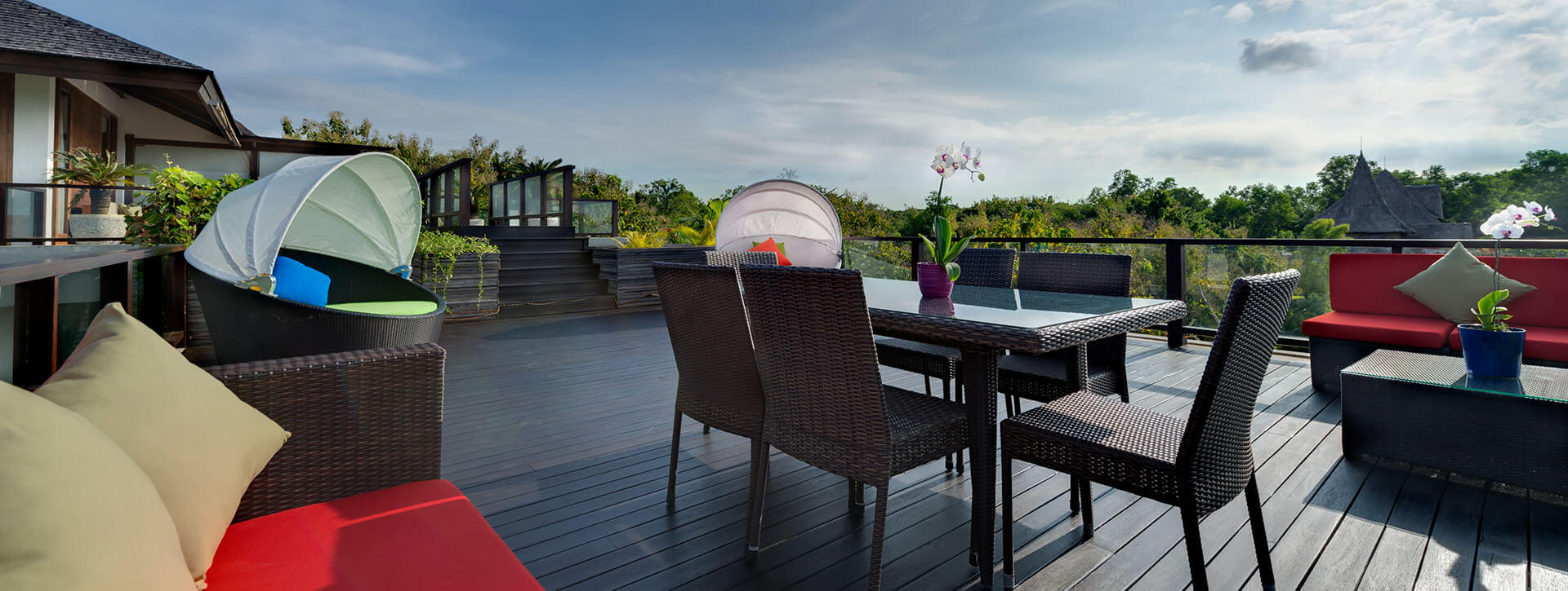 Villa Aiko - Outdoor dining area